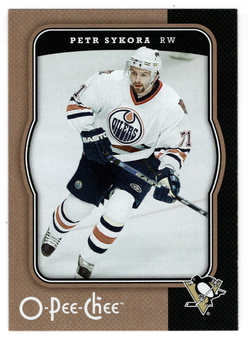 Petr Sykora - Pittsburgh Penguins (NHL Hockey Card) 2007-08 O-Pee-Chee # 388 Mint