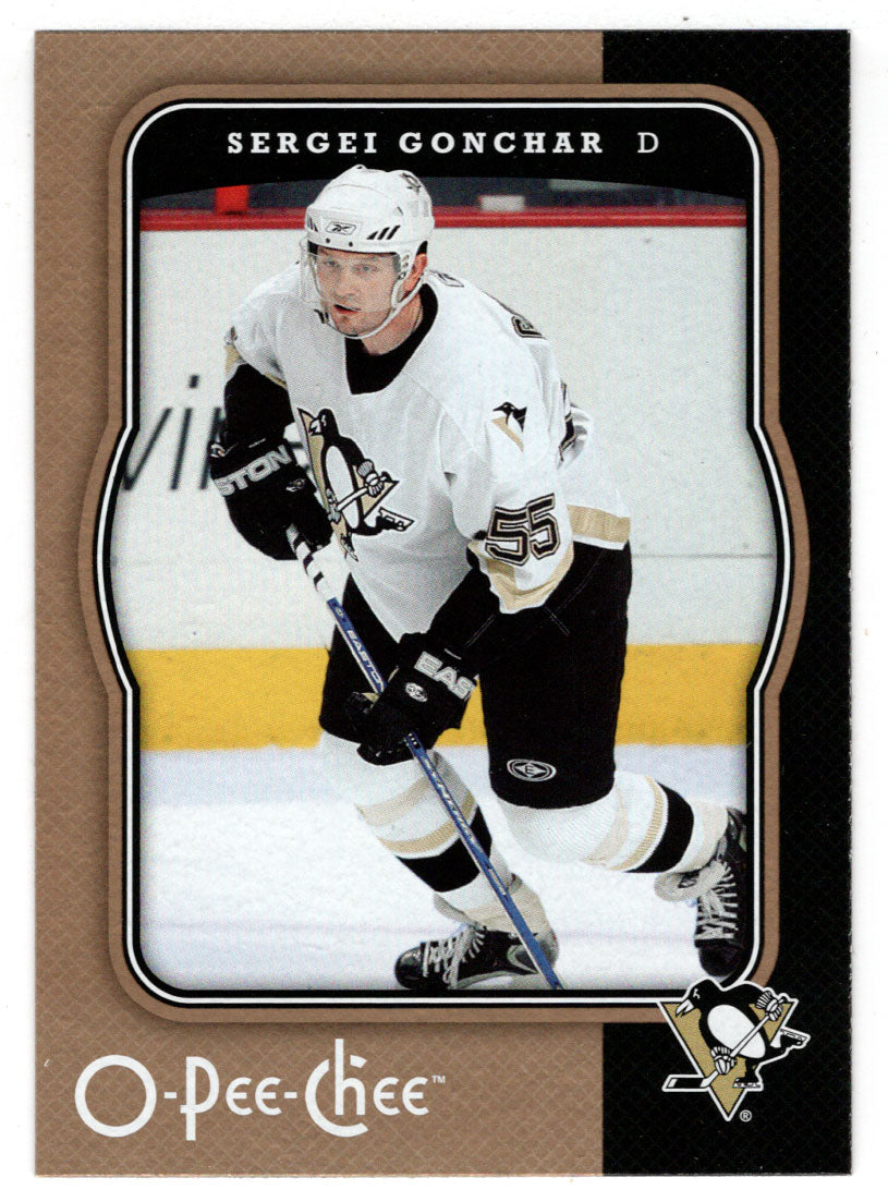 Sergei Gonchar - Pittsburgh Penguins (NHL Hockey Card) 2007-08 O-Pee-Chee # 396 Mint