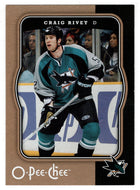Craig Rivet - San Jose Sharks (NHL Hockey Card) 2007-08 O-Pee-Chee # 406 Mint