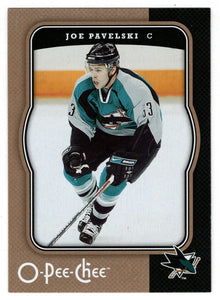 Joe Pavelski - San Jose Sharks (NHL Hockey Card) 2007-08 O-Pee-Chee # 408 Mint