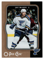 Jay McKee - St. Louis Blues (NHL Hockey Card) 2007-08 O-Pee-Chee # 422 Mint