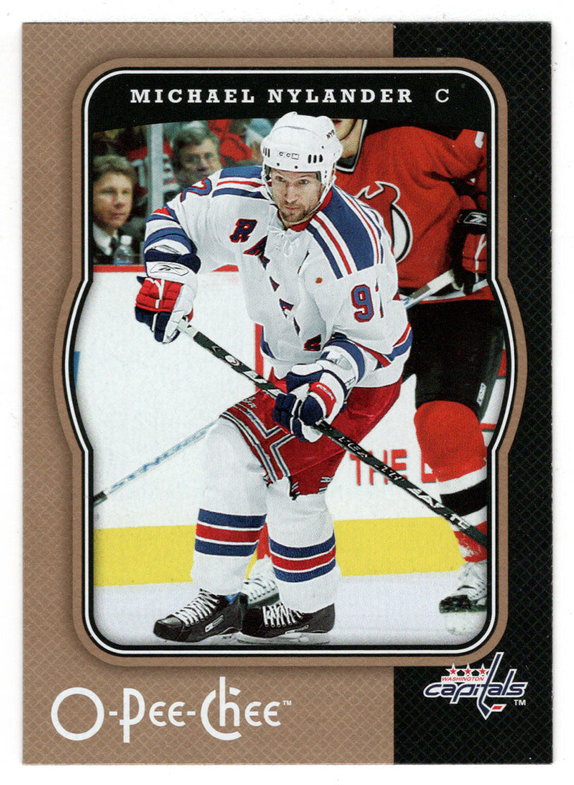 Michael Nylander - Washington Capitals (NHL Hockey Card) 2007-08 O-Pee-Chee # 489 Mint