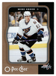 Mike Green - Washington Capitals (NHL Hockey Card) 2007-08 O-Pee-Chee # 497 Mint