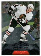 Duncan Keith - Chicago Blackhawks (NHL Hockey Card) 2007-08 Upper Deck Black Diamond # 17 Mint