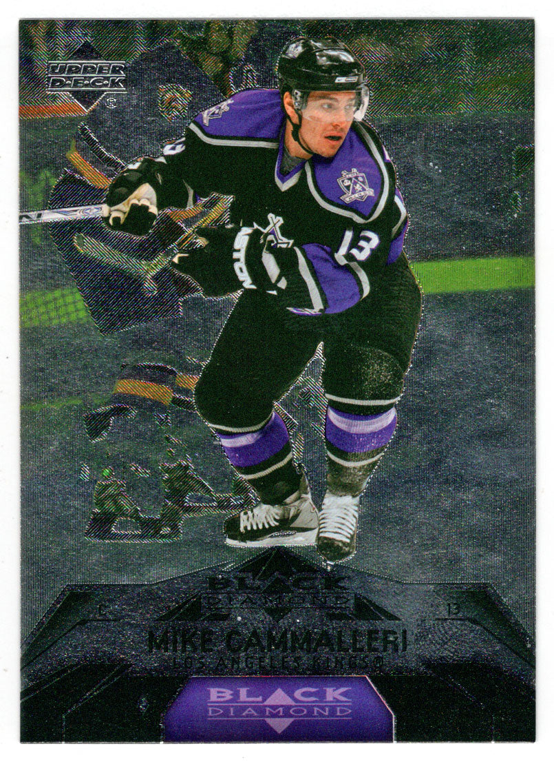 Mike Cammalleri - Los Angeles Kings (NHL Hockey Card) 2007-08 Upper Deck Black Diamond # 39 Mint