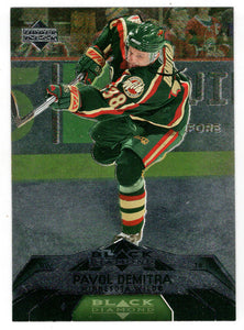 Pavol Demitra - Minnesota Wild (NHL Hockey Card) 2007-08 Upper Deck Black Diamond # 44 Mint