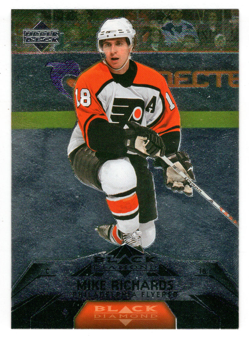 Mike Richards - Philadelphia Flyers (NHL Hockey Card) 2007-08 Upper Deck Black Diamond # 58 Mint