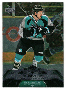 Joe Pavelski - San Jose Sharks (NHL Hockey Card) 2007-08 Upper Deck Black Diamond # 68 Mint