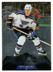 Keith Tkachuk - St. Louis Blues (NHL Hockey Card) 2007-08 Upper Deck Black Diamond # 69 Mint