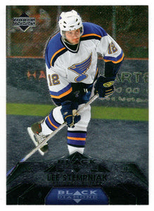 Lee Stempniak - St. Louis Blues (NHL Hockey Card) 2007-08 Upper Deck Black Diamond # 70 Mint