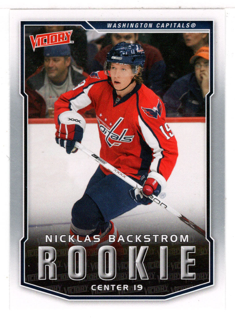 Nicklas Backstrom RC - Washington Capitals (NHL Hockey Card) 2007-08 Upper Deck Victory # 331 Mint