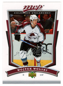 Wojtek Wolski - Colorado Avalanche (NHL Hockey Card) 2007-08 Upper Deck MVP # 8 Mint