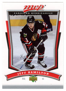 Jeff Hamilton - Chicago Blackhawks (NHL Hockey Card) 2007-08 Upper Deck MVP # 20 Mint