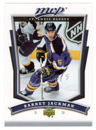 Barret Jackman - St. Louis Blues (NHL Hockey Card) 2007-08 Upper Deck MVP # 35 Mint