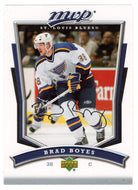 Brad Boyes - St. Louis Blues (NHL Hockey Card) 2007-08 Upper Deck MVP # 38 Mint