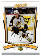 Marc Savard - Boston Bruins (NHL Hockey Card) 2007-08 Upper Deck MVP # 49 Mint