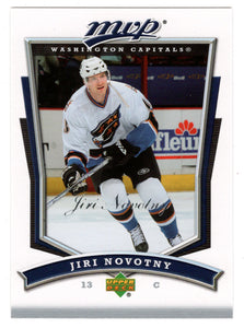 Jiri Novotny - Washington Capitals (NHL Hockey Card) 2007-08 Upper Deck MVP # 76 Mint