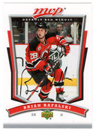 Brian Rafalski - Detroit Red Wings - New Jersey Devils (NHL Hockey Card) 2007-08 Upper Deck MVP # 94 Mint