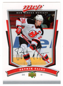 Patrik Elias - New Jersey Devils (NHL Hockey Card) 2007-08 Upper Deck MVP # 95 Mint