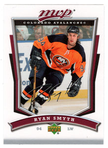 Ryan Smyth - New York Islanders (NHL Hockey Card) 2007-08 Upper Deck MVP # 143 Mint