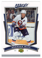 Brendan Witt - New York Islanders (NHL Hockey Card) 2007-08 Upper Deck MVP # 144 Mint