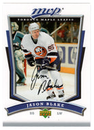 Jason Blake - New York Islanders (NHL Hockey Card) 2007-08 Upper Deck MVP # 145 Mint