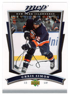 Chris Simon - New York Islanders (NHL Hockey Card) 2007-08 Upper Deck MVP # 146 Mint