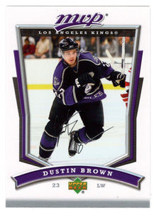 Dustin Brown - Los Angeles Kings (NHL Hockey Card) 2007-08 Upper Deck MVP # 153 Mint