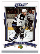 Dan Boyle - Tampa Bay Lightning (NHL Hockey Card) 2007-08 Upper Deck MVP # 161 Mint
