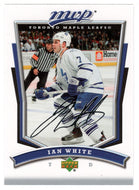 Ian White - Toronto Maple Leafs (NHL Hockey Card) 2007-08 Upper Deck MVP # 170 Mint