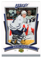 Matt Stajan - Toronto Maple Leafs (NHL Hockey Card) 2007-08 Upper Deck MVP # 171 Mint