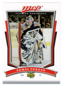 Tomas Vokoun - Florida Panthers (NHL Hockey Card) 2007-08 Upper Deck MVP # 199 Mint