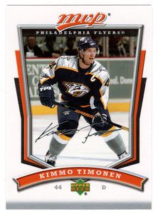 Kimmo Timonen - Philadelphia Flyers - Nashville Predators (NHL Hockey Card) 2007-08 Upper Deck MVP # 218 Mint