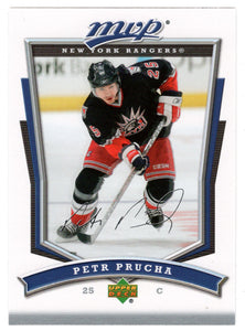 Petr Prucha - New York Rangers (NHL Hockey Card) 2007-08 Upper Deck MVP # 222 Mint