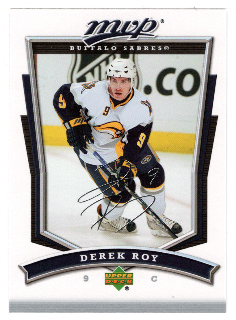 Derek Roy - Buffalo Sabres (NHL Hockey Card) 2007-08 Upper Deck MVP # 248 Mint