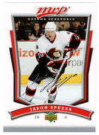 Jason Spezza - Ottawa Senators (NHL Hockey Card) 2007-08 Upper Deck MVP # 257 Mint