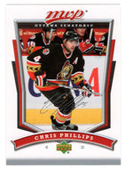 Chris Phillips - Ottawa Senators (NHL Hockey Card) 2007-08 Upper Deck MVP # 261 Mint