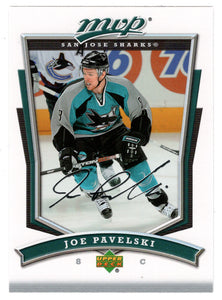 Joe Pavelski - San Jose Sharks (NHL Hockey Card) 2007-08 Upper Deck MVP # 271 Mint