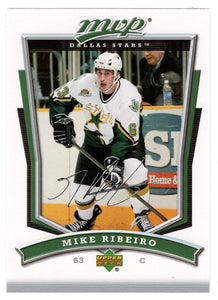 Mike Ribeiro - Dallas Stars (NHL Hockey Card) 2007-08 Upper Deck MVP # 275 Mint