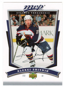 Alexei Zhitnik - Atlanta Thrashers (NHL Hockey Card) 2007-08 Upper Deck MVP # 284 Mint
