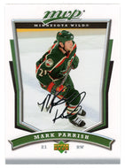 Mark Parrish - Minnesota Wild (NHL Hockey Card) 2007-08 Upper Deck MVP # 289 Mint