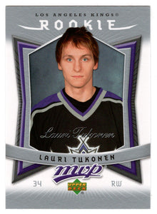 Lauri Tukonen RC - Los Angeles Kings (NHL Hockey Card) 2007-08 Upper Deck MVP # 328 Mint