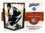 Vincent Lecavalier - Tampa Bay Lightning (NHL Hockey Card) 2007-08 Upper Deck MVP Monumental Moments # MM 12 Mint