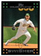 Nick Swisher - Oakland Athletics (MLB Baseball Card) 2007 Topps # 2 Mint