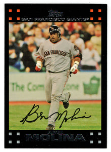 Bengie Molina - San Francisco Giants (MLB Baseball Card) 2007 Topps # 4 Mint