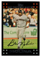 Bengie Molina - San Francisco Giants (MLB Baseball Card) 2007 Topps # 4 Mint