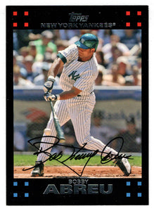 Bobby Abreu - New York Yankees (MLB Baseball Card) 2007 Topps # 5 Mint