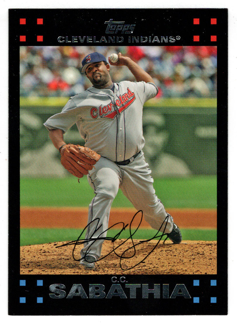 C.C. Sabathia - Cleveland Indians (MLB Baseball Card) 2007 Topps # 10 Mint