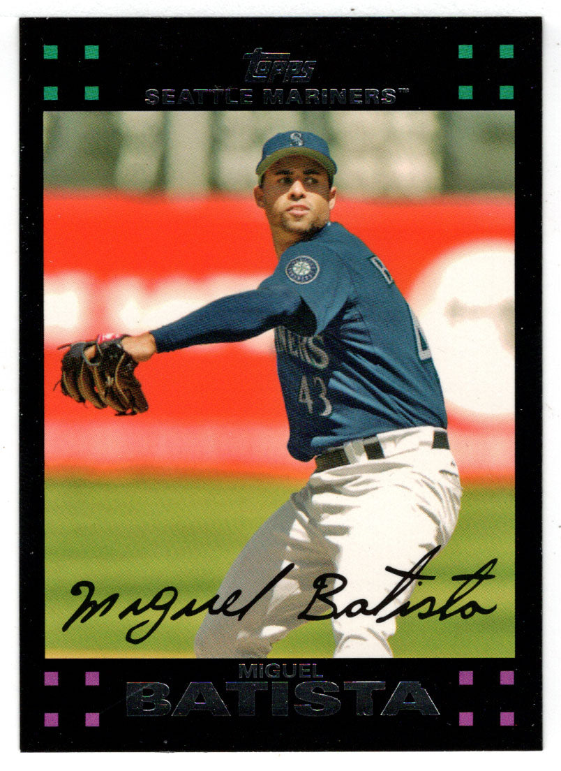 Miguel Batista - Seattle Mariners (MLB Baseball Card) 2007 Topps # 13 Mint