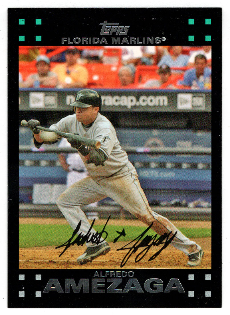 Alfredo Amezaga - Florida Marlins (MLB Baseball Card) 2007 Topps